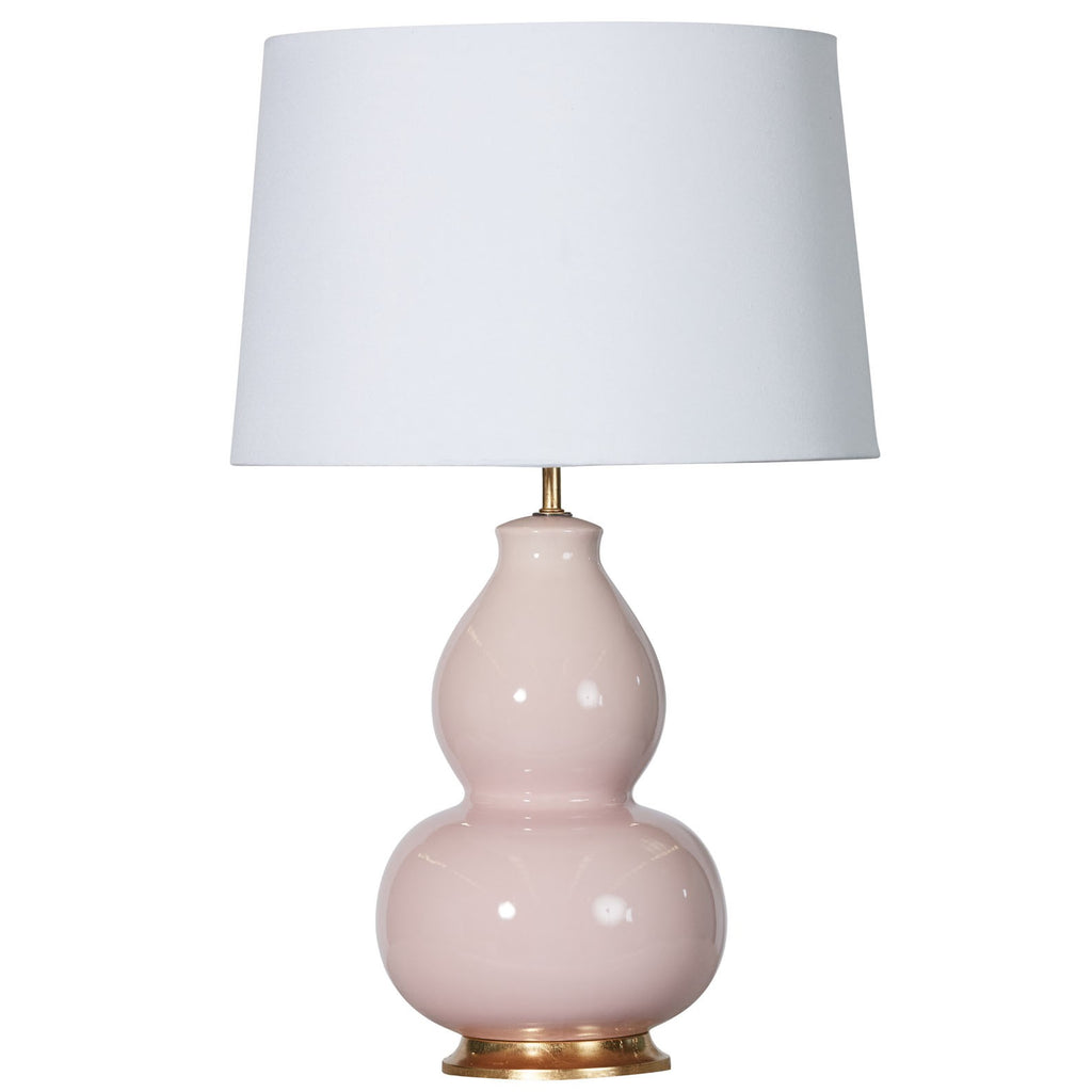 Blush Pink Ceramic Lamp