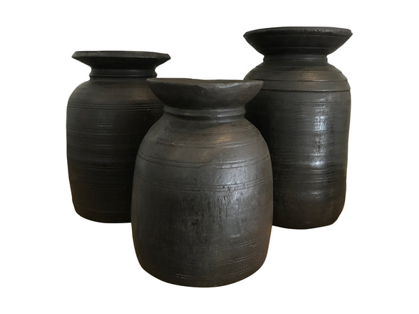 Vintage Wooden Pot (Large)