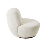 Boucle Occasional Chair (White)