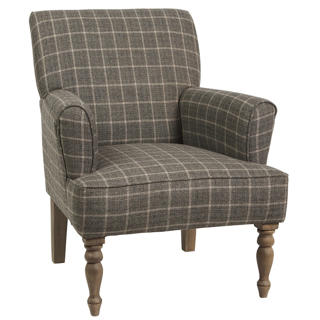 Wool Tartan Occasional Chair
