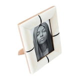 Cream Inlay Photo Frame