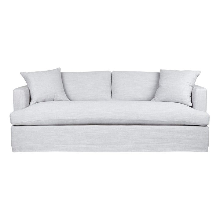 Slip Cover 3 seater Sofa (Soft Grey)