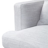 Slip Cover 3 seater Sofa (Soft Grey)