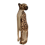 Hand Carved Wooden Cheetah