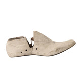 Vintage Bleached Wooden Shoe