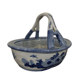 Traditional Flower Bowl with Handle
