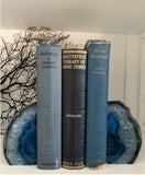Agate Bookends (Blue)