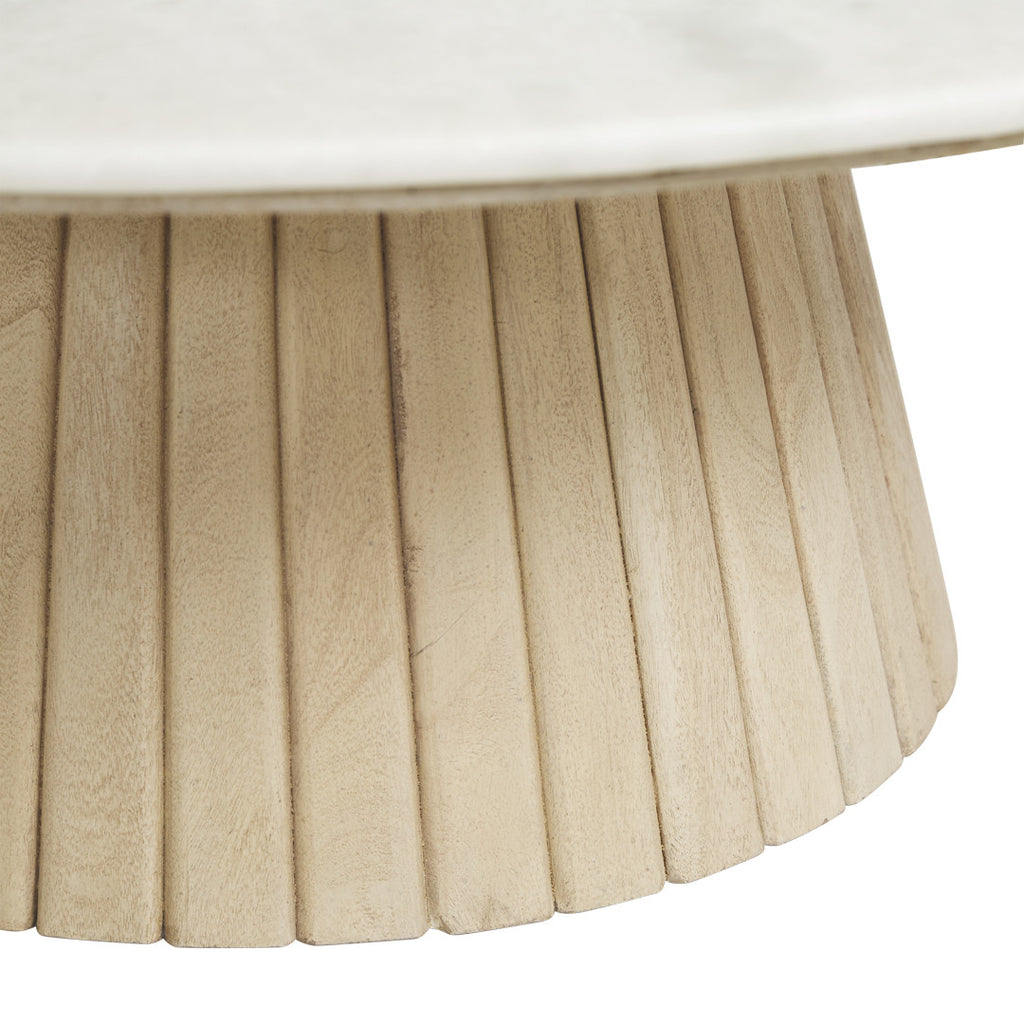 Marble Top Coffee Table – Inside Home Style