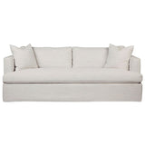 Slip Cover 3 seater Sofa (Winter White/ Natural)