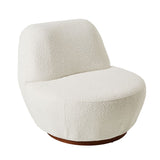 Boucle Occasional Chair (White)