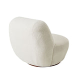 Boucle Occasional Chair (White)