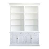 White Book Shelf  (Double)